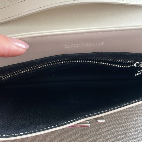 NWT ZV Initiale La Clutch Clutch in Off-White - Picture 14 of 15